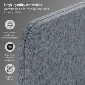 Akustická stena SADIE Carbon Fog 240/145 cm