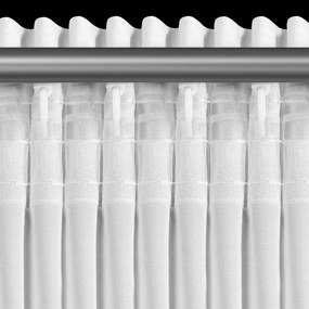 ZÁCLONA NA PÁSKE DALIA 140X270 CM BIELA