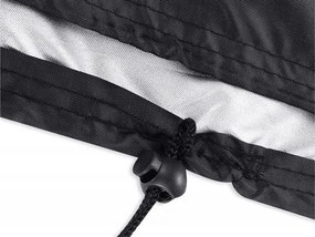 Ochranný obal na závesné kreslo KOKON 250x165 cm, čierny