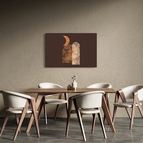 Obraz - Oranžové oblúky N⁰2 (90x60 cm)