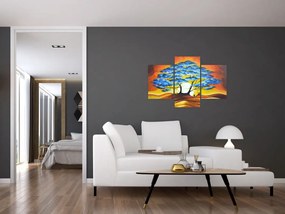 Maľovaný obraz na stenu