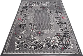 TA Koberec 7192B TMAVO SIVÁ LACNÁ PP CRM Rozmer: 160x220 cm