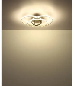 Globo 67355-40N - LED Stropné svietidlo KOMBOS 40W/230V pr. 45,6 cm matný chróm