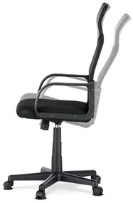 BONTEC Kancelárska stolička, hojdací mechanizmus, čierna sieťovina, KA-L601 BK Farba: Čierna