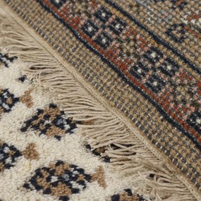 Asra, Kusový ručne tkaný koberec Mir cream, 90x160, béžová, obývacia izba