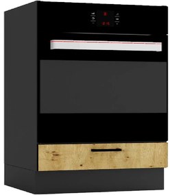 Kuchynská skrinka Anika DK60 artisan/grafit