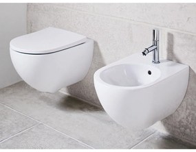 GEBERIT Acanto závesné WC Rimfree (bez splachovacieho kruhu) s hlbokým splachovaním, 350 x 510 mm, biela, s povrchom KeraTect, 500.600.01.8