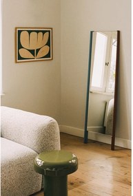 Stojacie zrkadlo s dreveným rámom 49x166 cm Lun – noo.ma