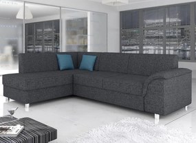 Sedacia súprava Bardot OT-2, tmavá sivá tkanina