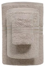 Bavlnený uterák Rondo 50x90 cm béžový