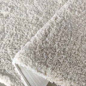 DY Krémový protišmykový shaggy koberec Camel Rozmer: 60x100 cm