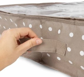 Organizér na topánky pre 12 párov 76 x 60 x 15 cm, hnedá