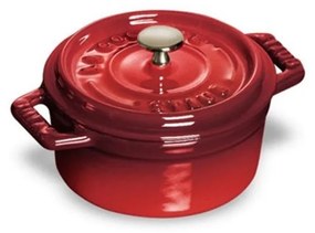 Staub Hrniec STAUB okrúhly 10 cm červený 0,25 l