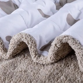 Prešívaná baránková súprava Dual Feel ESTELLA 3 ks