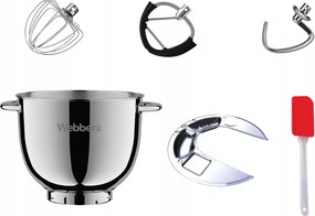 WEBBER Kuchynský robot Webber AURA SM15 - 5,2 l