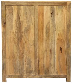 furniture-nabytek.cz - Knižnica z masívu 100x120x35 z dreva mango