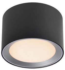 Nordlux Čierne prisadené kúpeľňové LED svietidlo Landon 8 6,5W 2110660103