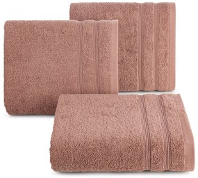 BAVLNENÝ UTERÁK ALINE 50X90 CM TEHLOVÁ