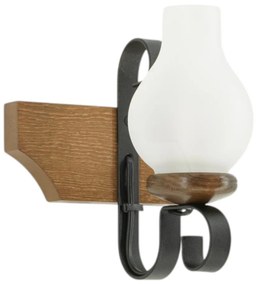 Brilagi - Nástenné svietidlo QUEEN 1xE14/40W/230V buk/orech