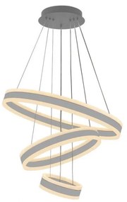 LED Stmievateľný luster na lanku LED/165W/230V 3000-6500K + diaľkové ovládanie