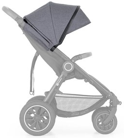 PETITE&MARS strieška na kočík Street+ ultimate grey