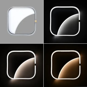 Brilagi - stmievateľné LED svietidlo SIRELI LED/56W/230V 3000-6000K 40x40 cm + diaľkový ovládač