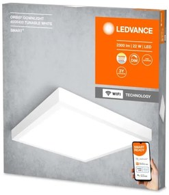 Ledvance - LED Stmievateľné stropné svietidlo SMART+ DOWNLIGHT LED/22W/230V Wi-Fi