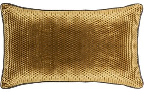 DekorStyle Dekoračný vankúš Leah 30x50 cm zlatý