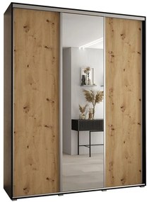 Skriňa 45 Canaris 3 190 čierna/artisan/silver