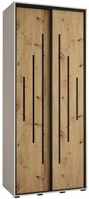 Skriňa 45 Canaris 12 120 biela/artisan/čierna