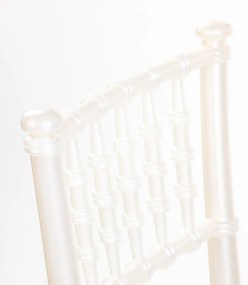 CHIAVARI PLASTIC PLASTOVÁ SVADOBNÁ STOLIČKA white