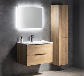 Sapho Sapho, CIRASA umývadlová skrinka 69,8x52x46cm, dub strieborný, CR701-1111