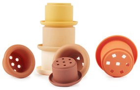 Bieco - Silikónové stohovacie tégliky - Chocolate Bliss