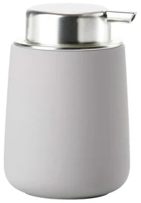 Svetlosivý porcelánový dávkovač mydla 250 ml Nova – Zone