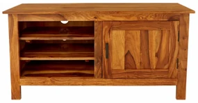 TV stolík Rami 120x60x45 indický masív palisander Svetlomedová