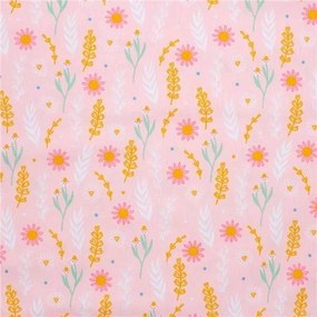 Detská deka z Minky s výplňou New Baby Harmony ružová 70x100 cm