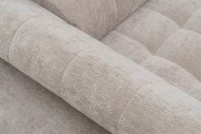 Trojsedák Tyrion s funkciou spania - béžový šenil Vibe 08