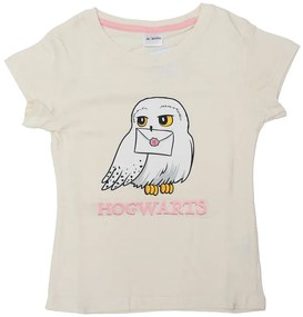 Detské tričko HOGWARTS krémové - rôzne veľkosti Veľkosť: 122 - 128