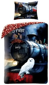 HALANTEX Obliečky Harry Potter Express  Bavlna, 140/200, 70/90 cm