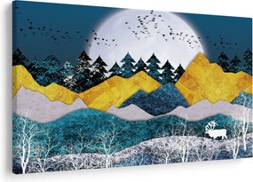 Obraz - Polárna krajina (90x60 cm)