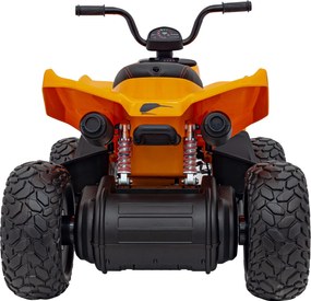 Ramiz McLaren Racing MCL 35 štvorkolka pre deti Oranžová + Diaľkové ovládanie + Pomalý štart + EVA + Audio LED