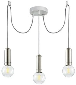 Leuchten Direkt 14776-55 - Luster na lanku TURN ME 3xE27/60W/230V pavúk