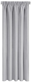 ZATEMŇOVACÍ ZÁVES (100%) NA PÁSKE SUZAN 135X270 CM SIVÁ
