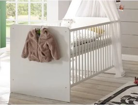 Baby postieľka pre deti Paula 70x140 cm, biela%