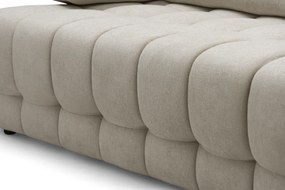 Rozkladacia pohovka Tuko s úložným priestorom – béžová pletenina Freya 210.03