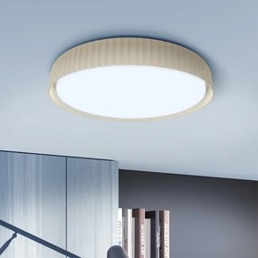 Brilagi - LED stmievateľné stropné svietidlo LUCIA LED/60W/230V priemer 59 cm béžové + diaľkové ovládanie
