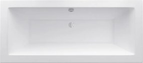 Mexen Cube obdĺžniková vaňa 180 x 90 cm, biela - 55051809000