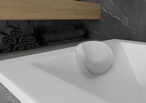 Mexen príslušenstvo, hlavová opierka do vane M07, biela, 55007-00