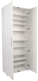 Skrinka na topánky Sienna (biela). Akcia -18%. Vlastná spoľahlivá doprava až k Vám domov. 1089243