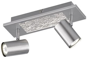 Wofi Wofi 11590 - LED Bodové svietidlo BALI 2xGU10/5W/230V + LED/2,5W/230V W3782